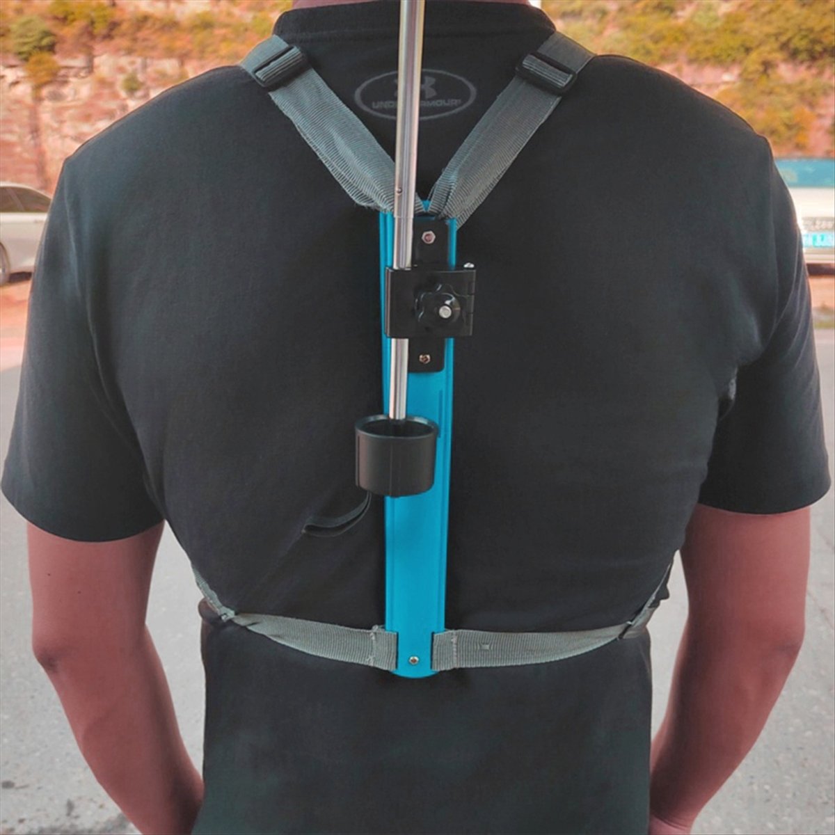 Photography Umbrella - T34C Handsfree houder Zonnescherm Paraplu Clip