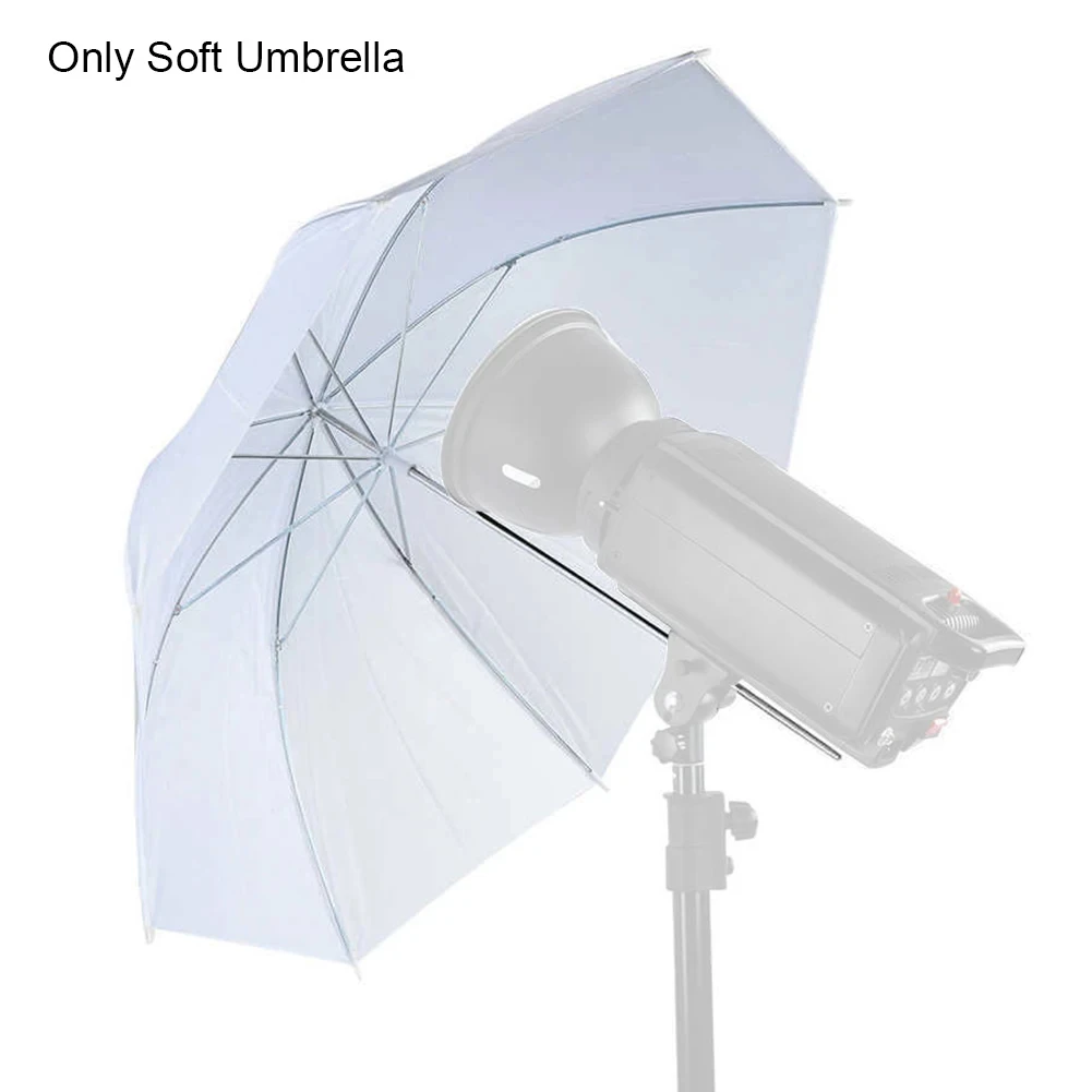 Photography Umbrella - 20 inch fotostudio verlichting flits doorschijnend