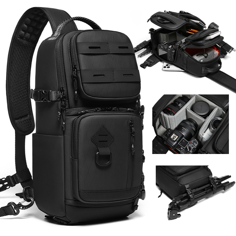 Photography Zone System - DSLR-camerarugzak Tactische compacte slingcameratas Crossbody Eén