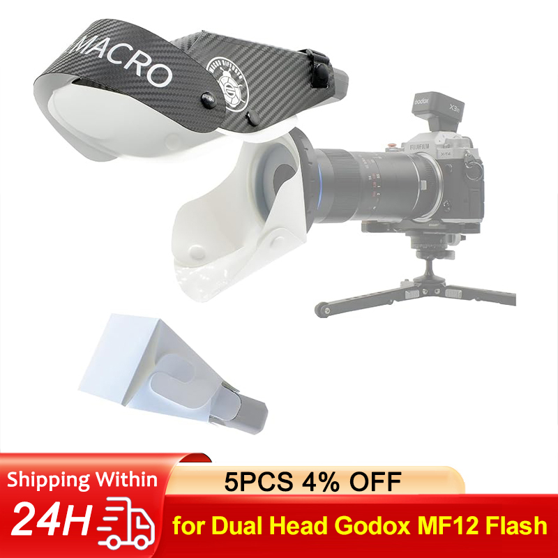 Photography Angles - Guage MF12 Macro Flash Diffuser-compatibel met
