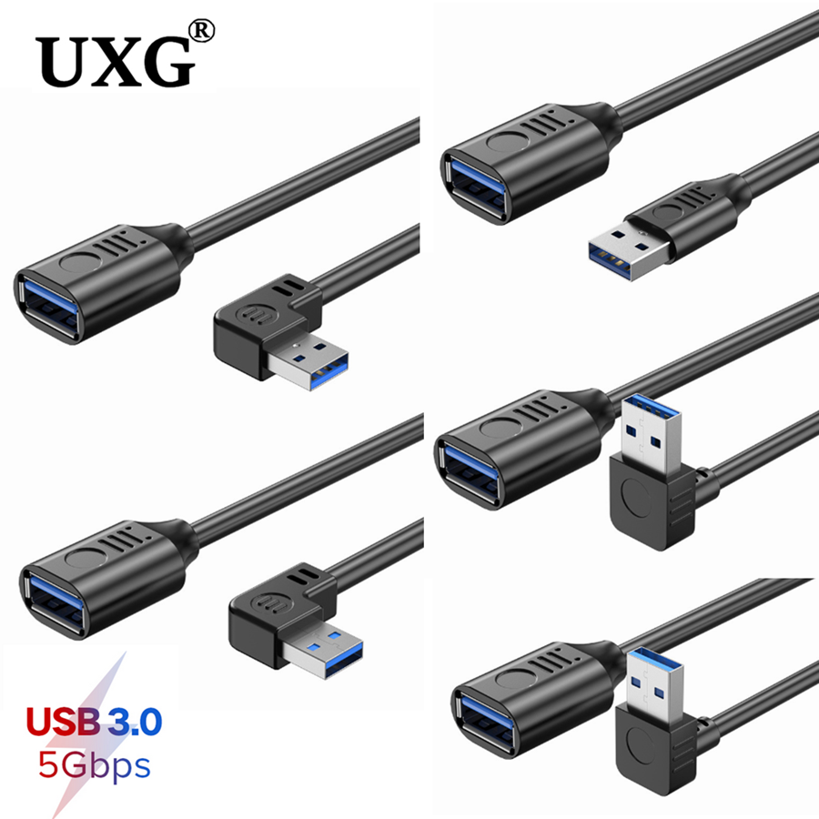 Photography Date - USB 3.0 Rechts/Links/Omhoog/Omlaag Hoek 90 Graden
