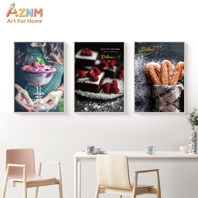 AZNM 3PCS Heerlijke Dessert Ca - Photography Quotes Inspirational recensie en prijs