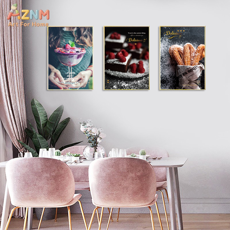 AZNM 3PCS Heerlijke Dessert Ca - Photography Quotes Inspirational recensie en prijs
