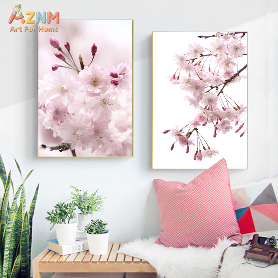 AZNM roze kersenbloesem canvas - Photography Quotes Inspirational recensie en prijs