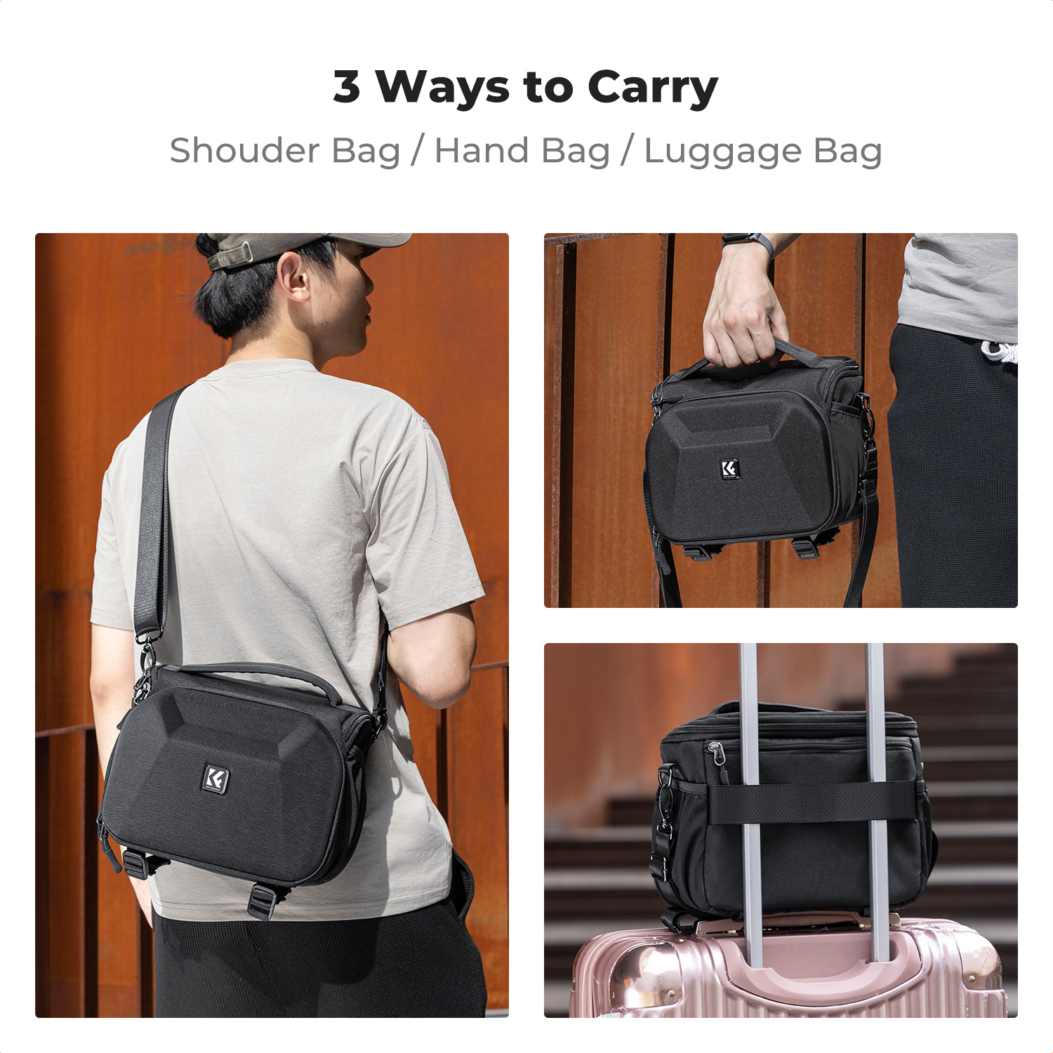 K&F CONCEPT Lichtgewicht, robu - Camera Bag Waterproof recensie en prijs