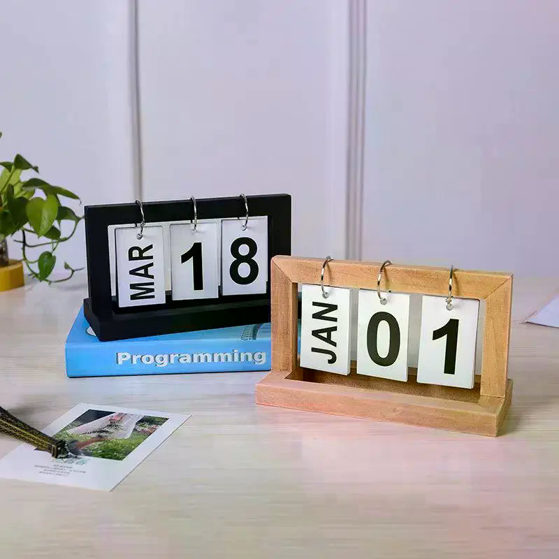 Eeuwigdurende kalender Houten  - Photography Date recensie en prijs
