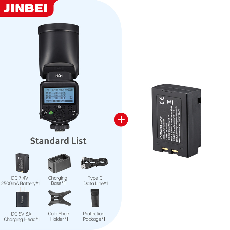 JINBEI HD-1 Ronde kop HSS Spee - Photography Camera recensie en prijs