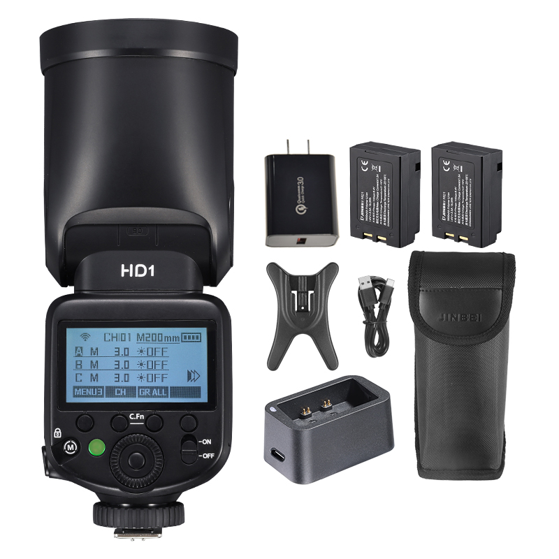 JINBEI HD-1 Ronde kop HSS Spee - Photography Camera recensie en prijs