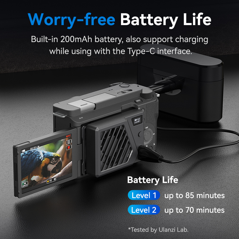 Ulanzi CA25 Camera Koelsysteem - Photography Zone System recensie en prijs