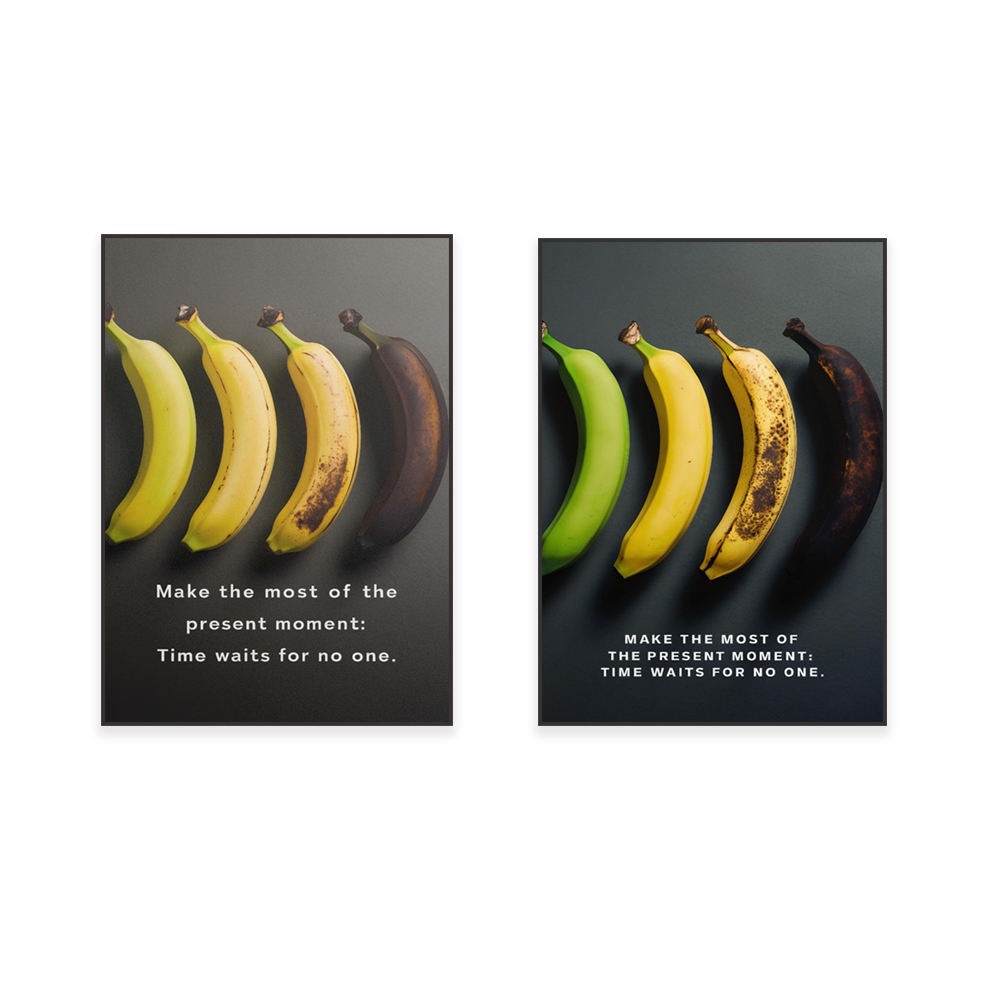 Kleurrijke bananenverouderings - Photography Quotes Inspirational recensie en prijs