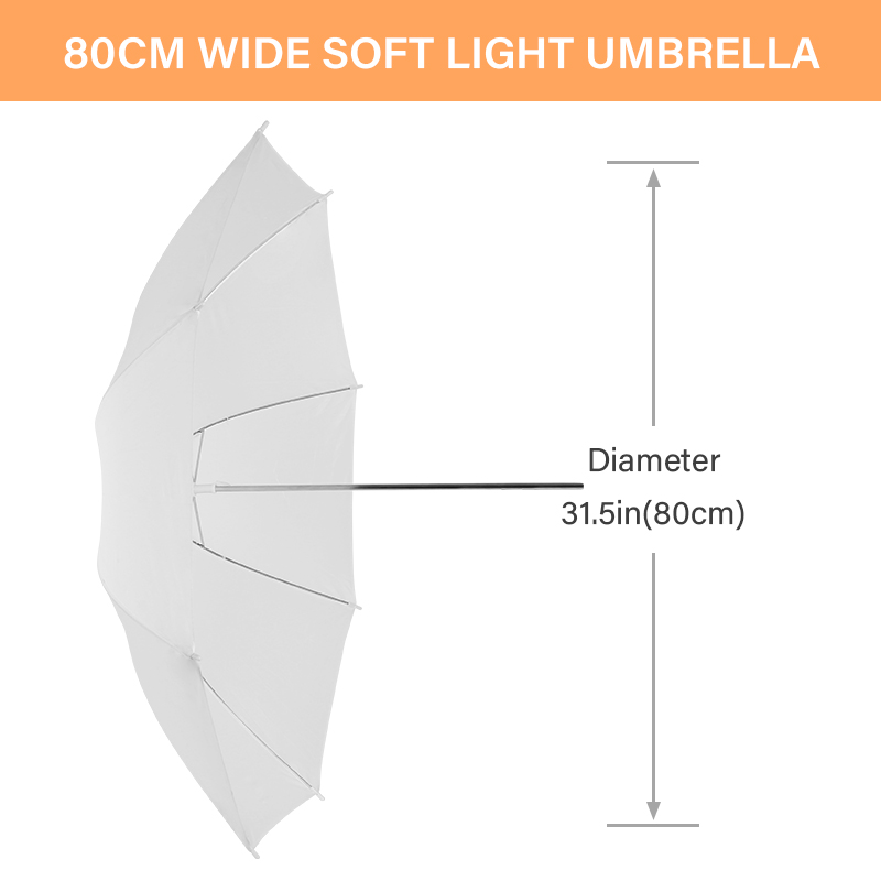 76 * 80cm X4 Transparante Witt - Photography Umbrella recensie en prijs