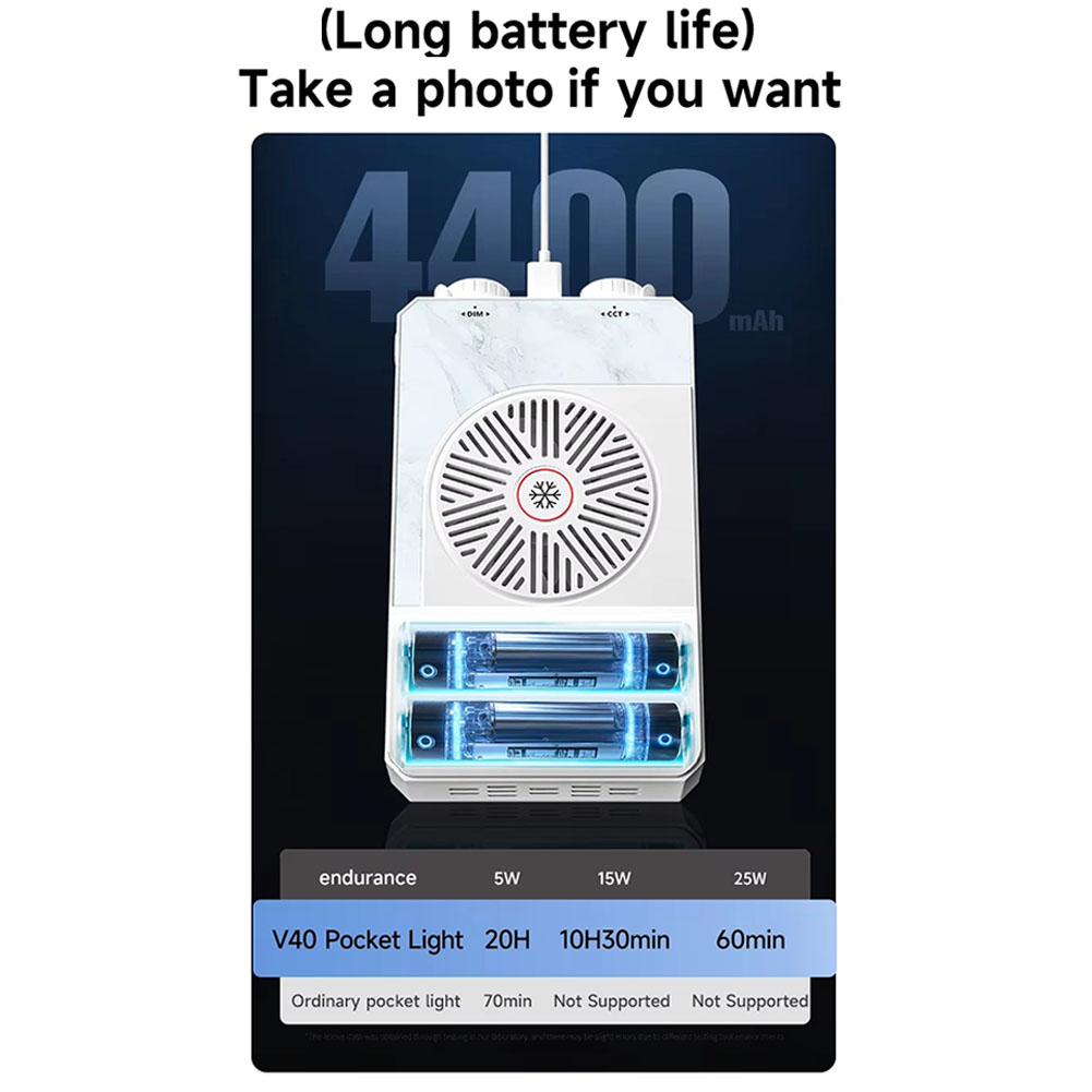 Aanpasbare 40W LED-cameralamp  - Photography Videos Free recensie en prijs