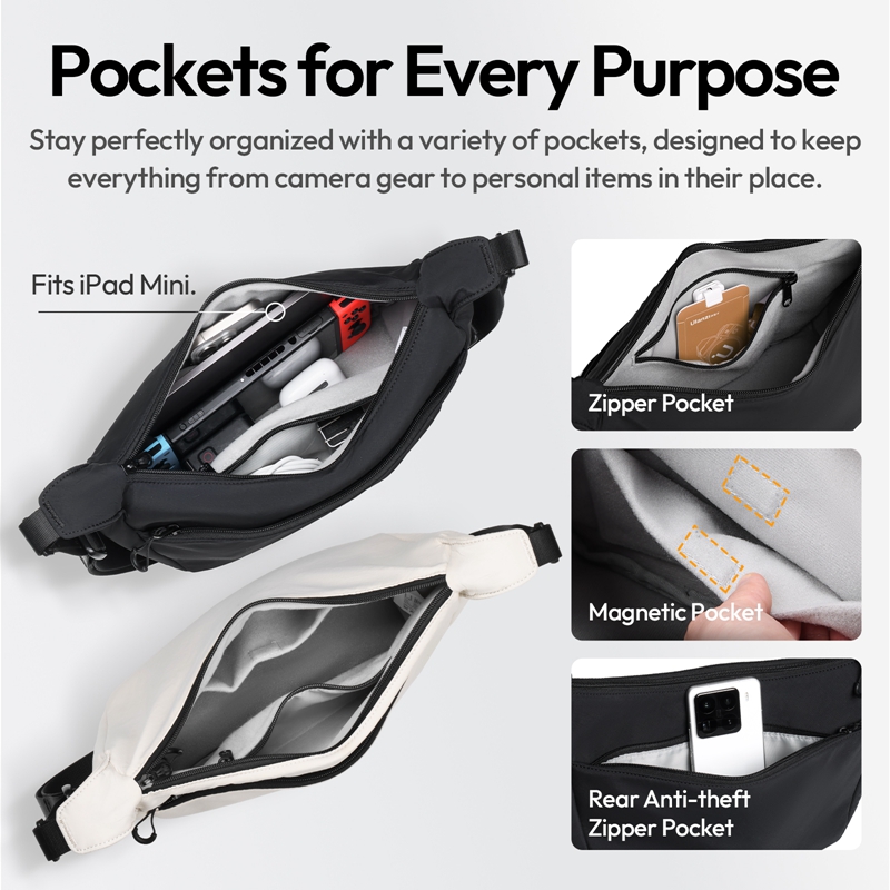 Ulanzi HMN1 Lunar Sling Bag Wi - Camera Bag Waterproof recensie en prijs