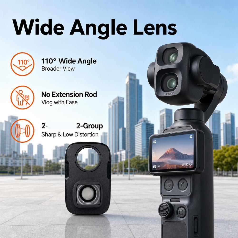 Voor DJI Osmo Pocket 4pro groo - Photography Angles recensie en prijs