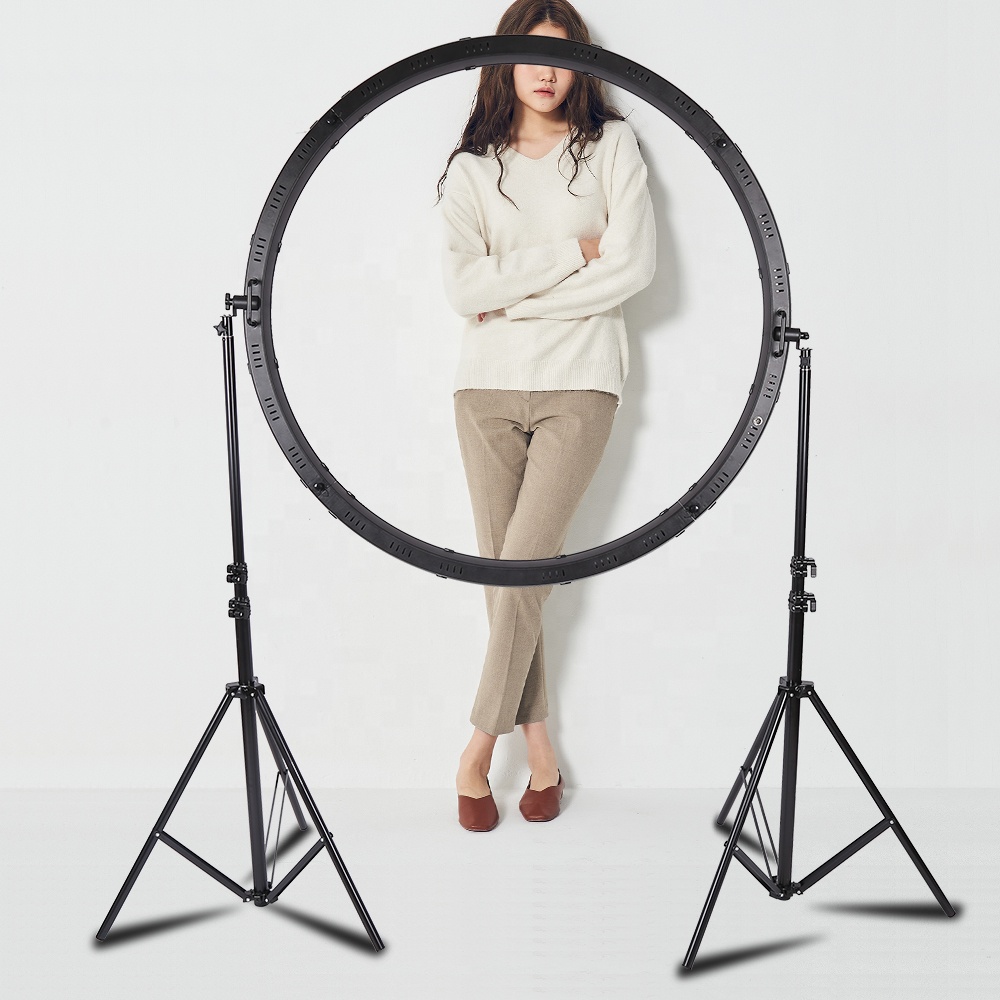120W LED Ringlamp met draadbed - Photography Videos Free recensie en prijs