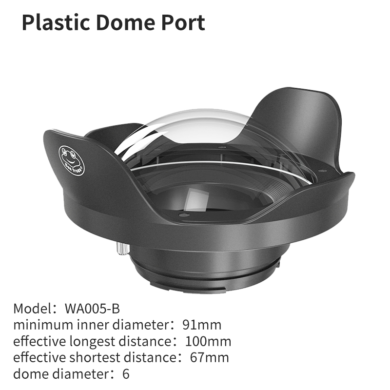 6' groothoek Dome Port-lens vo - Photography Angles recensie en prijs