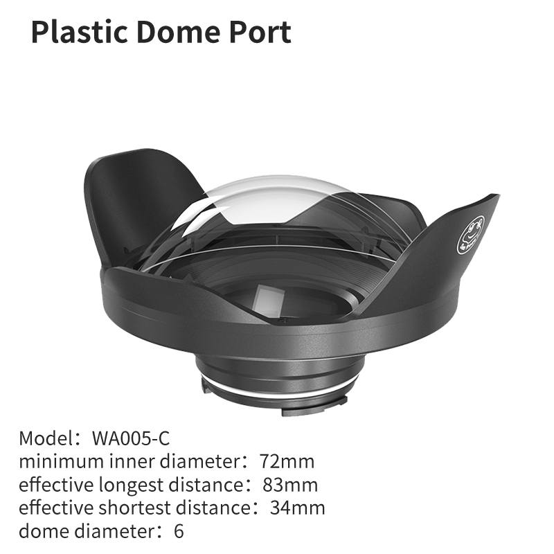 6' groothoek Dome Port-lens vo - Photography Angles recensie en prijs